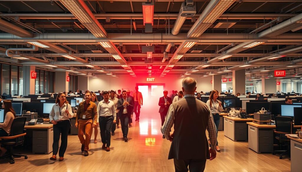 workplace fire drill